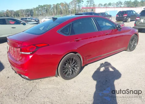 2019 Genesis G80 3.8 из США, поврежденный, VIN KMHGN4JE1KU300445